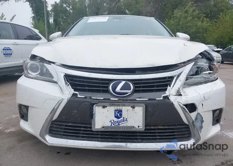 2016 Lexus Ct 200H из США, поврежденный, VIN JTHKD5BH6G2252460